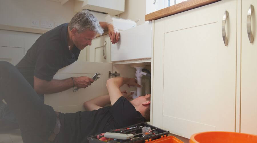 Professional burst pipe repair services in Purlear, NC
